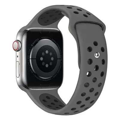 Řemínek Eternico Sporty pro Apple Watch 38mm / 40mm / 41mm Deep Black and Gray