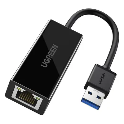 Datový kabel Ugreen USB 3.0 Gigabit Ethernet Adapter Black