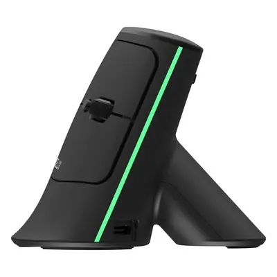 Myš DELUX MV6DB Wireless Ergonomic, černá