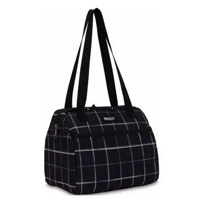 Termotaška Packit Hampton, black grid