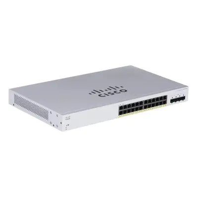 Switch CISCO CBS220 Smart 24-port GE, PoE, 4x1G SFP