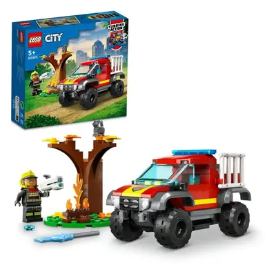 LEGO stavebnice LEGO® City 60393 Hasičský tereňák 4x4