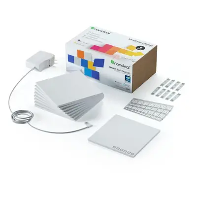 LED světlo Nanoleaf Canvas Panels Smarter Kit 9 Pack