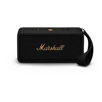 Bluetooth reproduktor Marshall Middleton Black & Brass