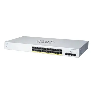 Switch CISCO CBS220 Smart 24-port GE, Full PoE, 4x1G SFP