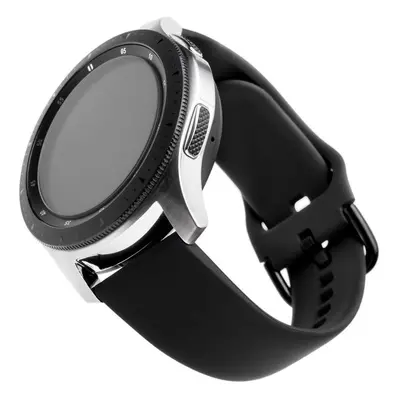 Řemínek FIXED Silicone Strap Universal se šířkou 22mm černý