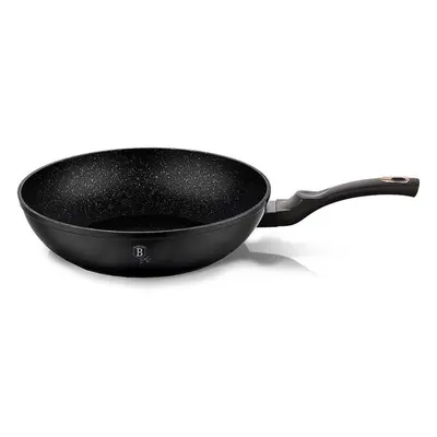 BERLINGERHAUS BERLINGERHAUS Pánev WOK s mramorovým povrchem 30 cm Black Rose Collection BH-6178