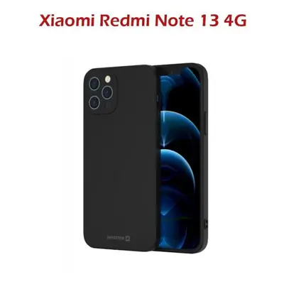 Kryt na mobil Swissten Soft Joy pro Xiaomi Redmi Note 13 4G černé