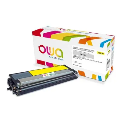 OWA Armor toner kompatibilní s Brother TN-325Y, 3500st, žlutá/yellow