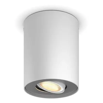 Philips Hue 8719514338500 LED stropní bodové svítidlo Pillar 1x5,5W | GU10 | 250lm | 2200-6500K 