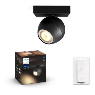 Philips Hue 8719514339248 LED bodové nástěnné či stropní svítidlo Buckram 1x5W | GU10 | 350lm | 