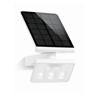 Nástěnná lampa STEINeL 671006 - Solární senzorový LED-reflektor XSolar L-S 0,5W/LED bílá IP44