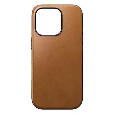 Kryt na mobil Nomad Modern Leather Case English TanC iPhone 16 Pro