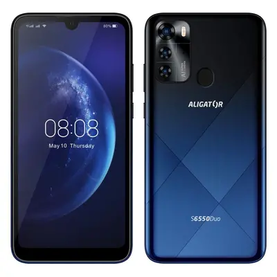 Mobilní telefon Aligator S6550 Duo 3GB/128GB modrá