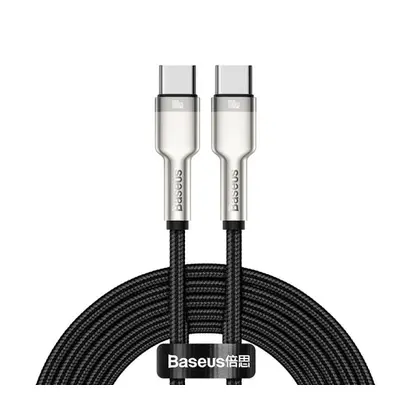 Baseus Cafule Series nabíjecí / datový kabel USB-C samec na USB-C samec s kovovými koncovk