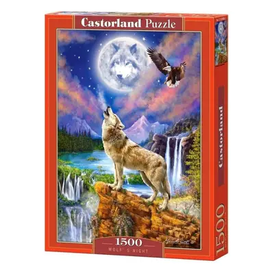 CASTORLAND Puzzle Vlčí noc 1500 dílků