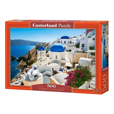 Puzzle CASTORLAND Puzzle Summer Santorini 500 dílků