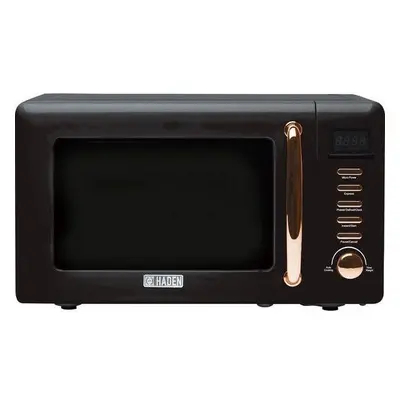 Mikrovlnná trouba Haden Black & Copper černá mikrovlnná trouba 800 W 20 l