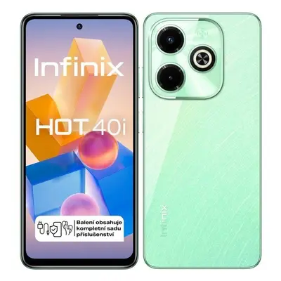 Mobilní telefon Infinix Hot 40i 4GB/128GB zelený