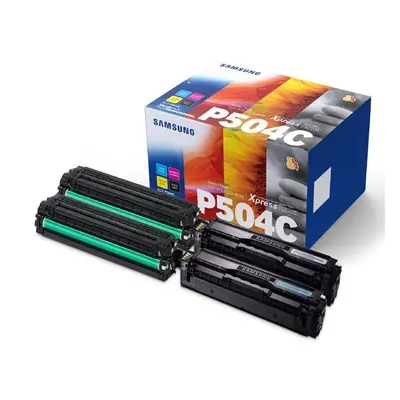 HP originální toner SU400A, CLT-P504C, CMYK, 2500str., HP 504S, Samsung CLP-415, CLX4195, C1810W