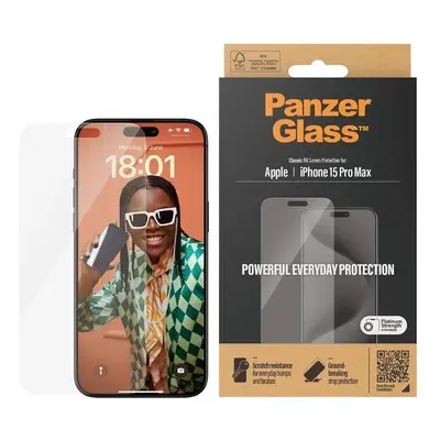 Ochranné sklo PanzerGlass Apple iPhone 15 Pro Max