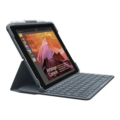 Pouzdro na tablet s klávesnicí Logitech Slim Folio pro iPad (7., 8. a 9. Gen) - UK