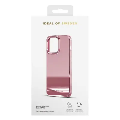 Kryt na mobil iDeal Of Sweden Ochranný kryt Clear Case pro iPhone 15 Pro Max Mirror Pink