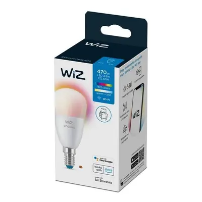 WiZ Colors 8719514554658 inteligentní žárovka LED E14 | 4,9W | 470lm | 2200-6500K | RGB - stmíva