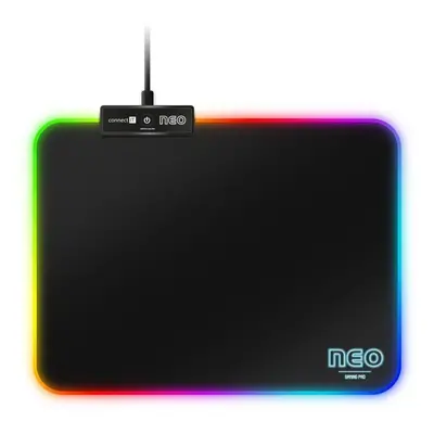 Podložka pod myš CONNECT IT CMP-3100-SM NEO RGB, černá