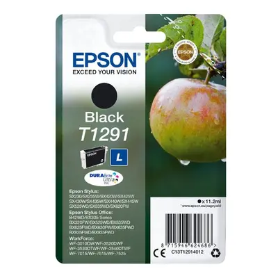 Epson originální ink C13T12914022, T1291, black, blistr, 420str., 11,2ml, Epson Stylus SX420W, 4