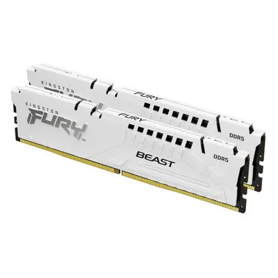 Operační paměť Kingston FURY 64GB KIT DDR5 6000MT/s CL30 Beast White XMP