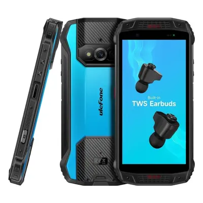 Mobilní telefon UleFone Armor 15 TWS Earphones 6GB/128GB modrá