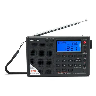 Rádio AIWA Rádio se sluchátky do uší RMD-77