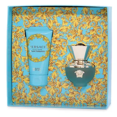 Dárková sada parfémů VERSACE Dylan Turquoise EdT Set 80 ml