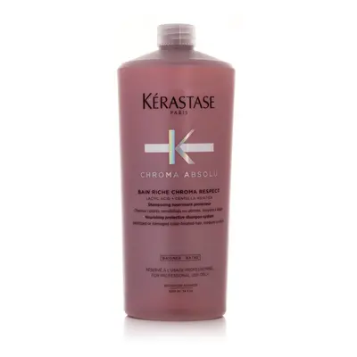 Šampon KÉRASTASE Chroma Absolu Bain Riche Chroma Respect Shampoo 1000 ml