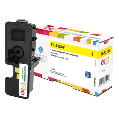 OWA Armor toner kompatibilní s Kyocera TK-5230Y, 2200st, žlutá/yellow