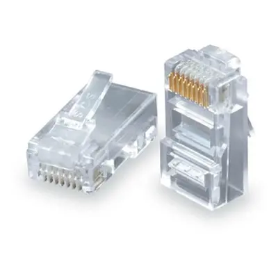 Solarix Konektor RJ45 CAT5E UTP 8p8c nestíněný neskládaný na drát KRJ45/5SLD