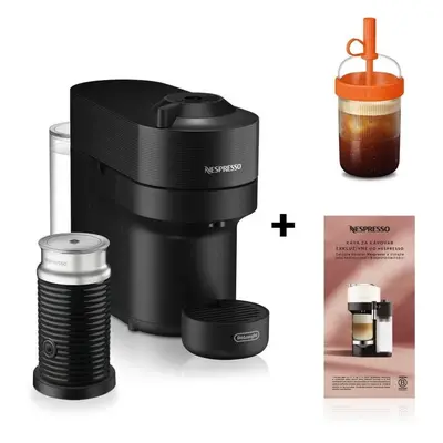 Kávovar na kapsle Nespresso De'Longhi Vertuo POP Black ENV90.BAE Summer pack