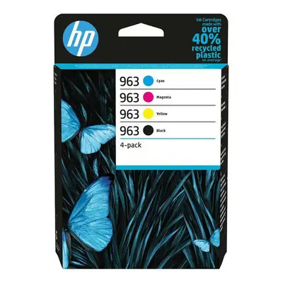 HP originální ink 6ZC70AE#301, HP 963, CMYK, blistr, HP 4-pack Officejet Pro 9010, 9012, 9014, 9