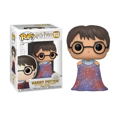 Funko POP Movies: Harry Potter S10 - Harry w/Invisibility Cloak