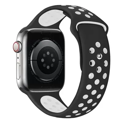 Řemínek Eternico Sporty pro Apple Watch 38mm / 40mm / 41mm Pure White and Black