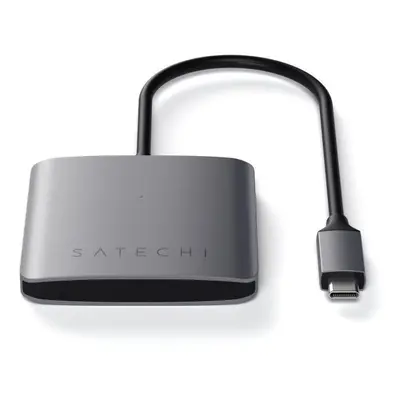 Replikátor portů Satechi 4-PORT USB-C Hub (4xUSB-C up to 5 Gbps) - Space Grey