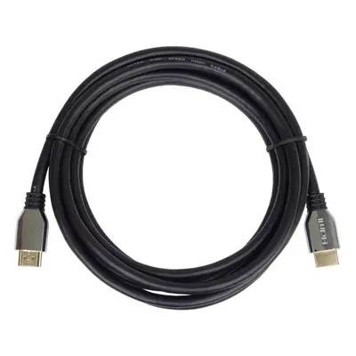 Video kabel PremiumCord ULTRA HDMI 2.1 High Speed + Ethernet kabel 8K@60Hz, 4K@120Hz, 3m zlacené