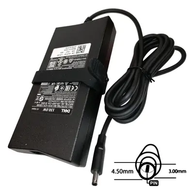 Napájecí adaptér 130W, 19,5V 4.5x3.0mm, originál DELL