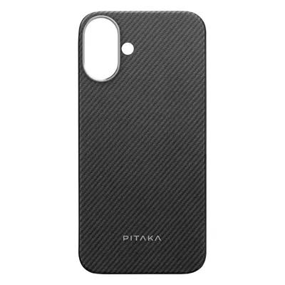 Kryt na mobil Pitaka MagEZ Case 5 Black/Grey Twill iPhone 16 Plus