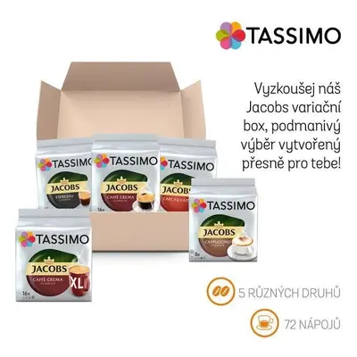 Kávové kapsle Tassimo Jacobs mixpack