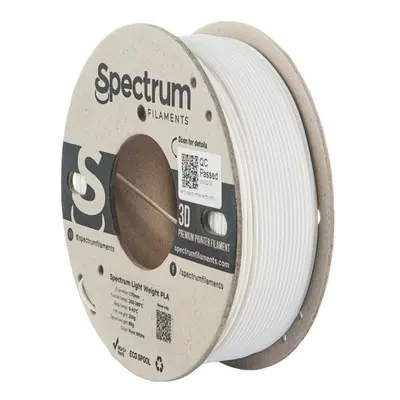 Filament Filament Spectrum Light Weight PLA 1.75mm Pure White 0.25kg