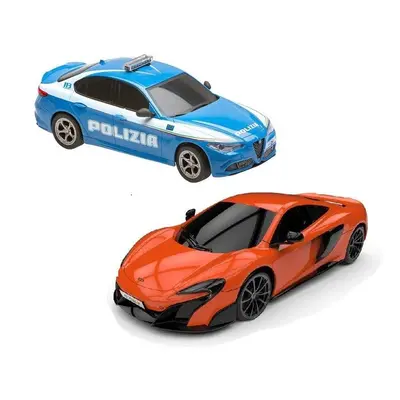 RC auto Re.el Toys sada RC aut Alfa Romeo Qiulia Q Polizia a McLaren 675LT, RTR