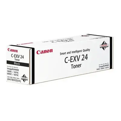 Canon originální toner CEXV24, black, 48000str., 2447B002, Canon iR-5800, 5870, 5880, 6800, 6870