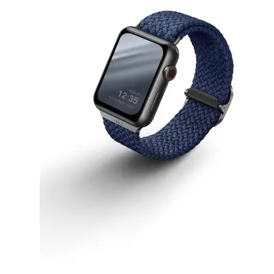 Řemínek Uniq Aspen Braided řemínek pro Apple Watch 44/42mm modrý